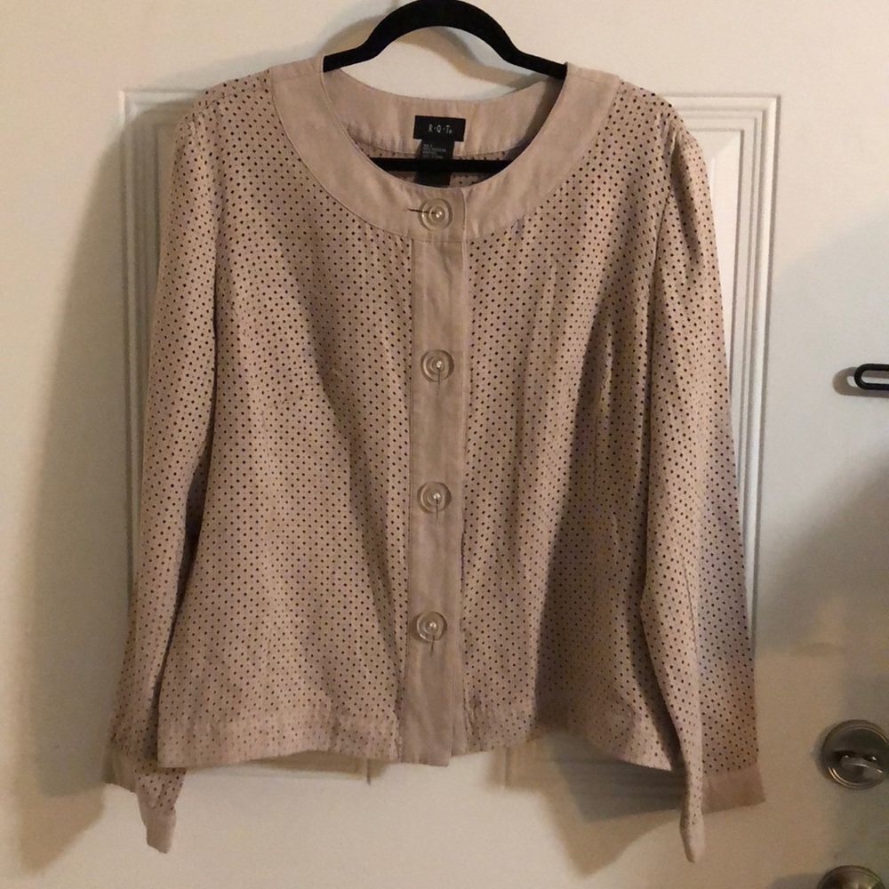 Nude cardigan